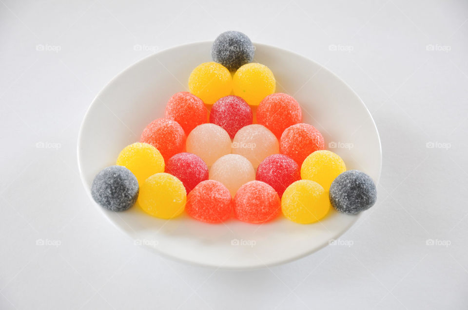 Colorful soft candy