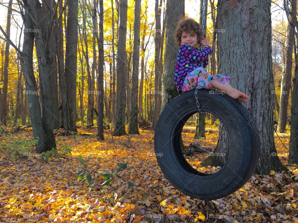 Tire swing joy