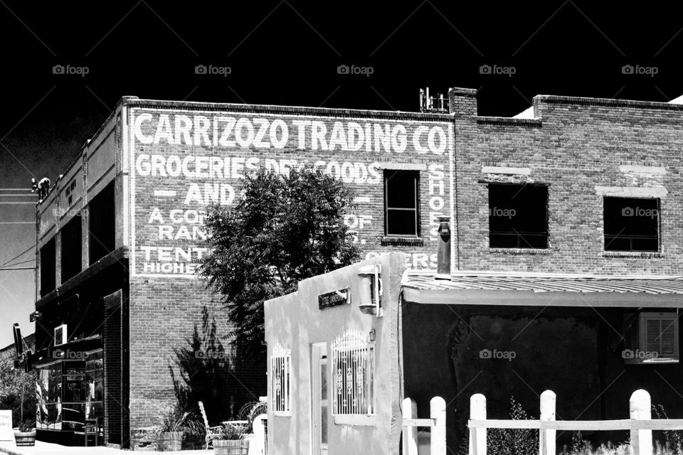 General store building in Carrizozo, New Mexico