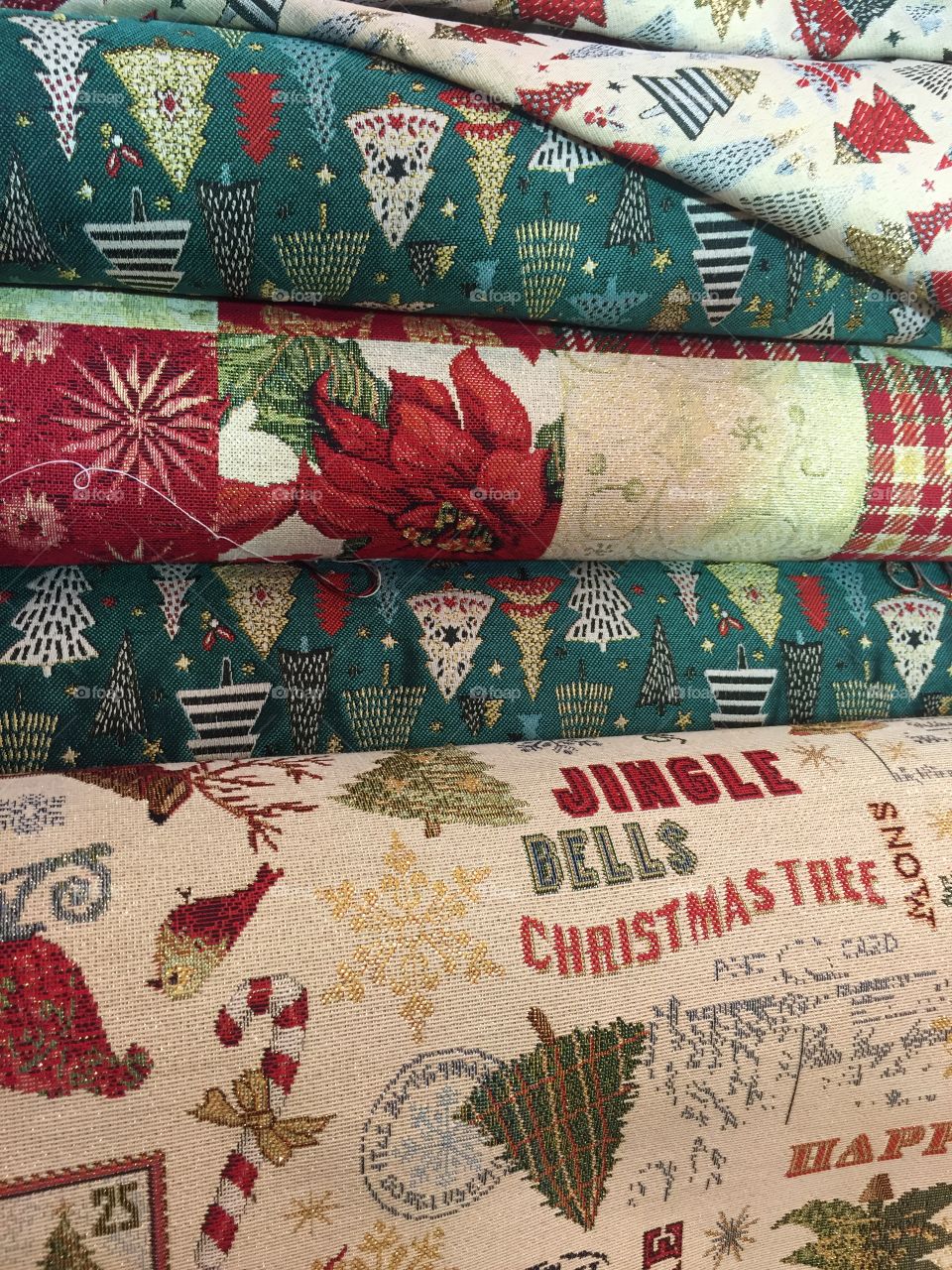 Christmas textile