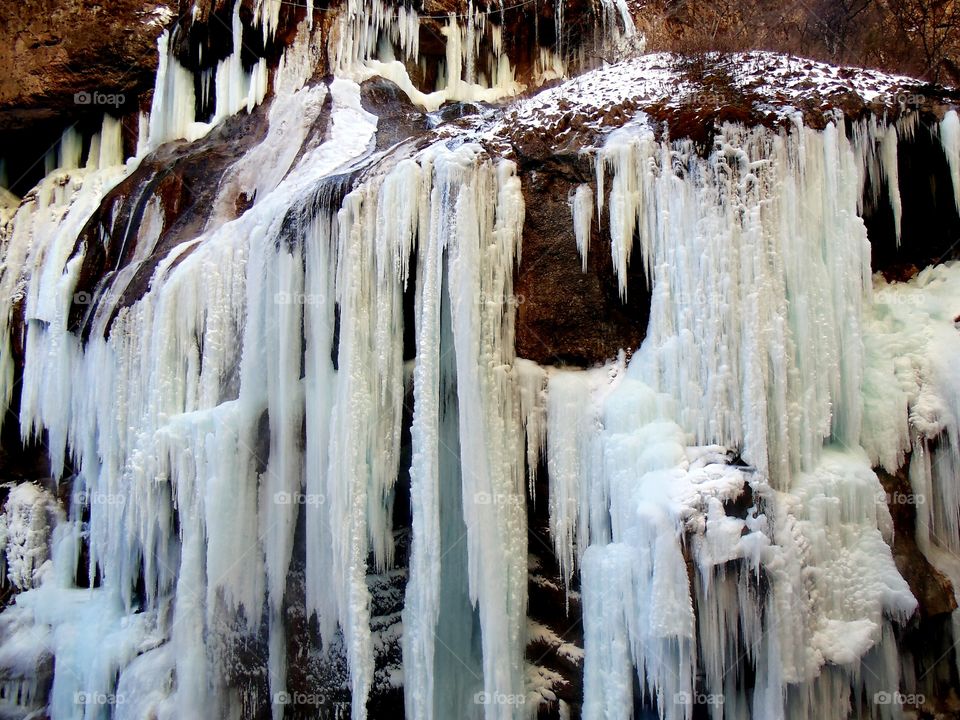 ice, icicles, ice block, winter