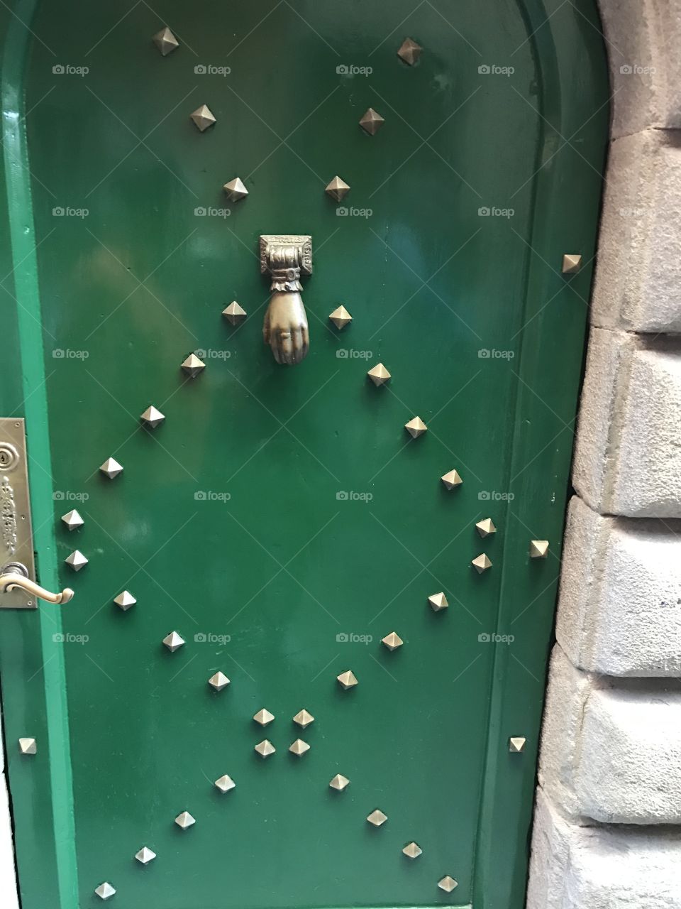 Door in Barcelona 