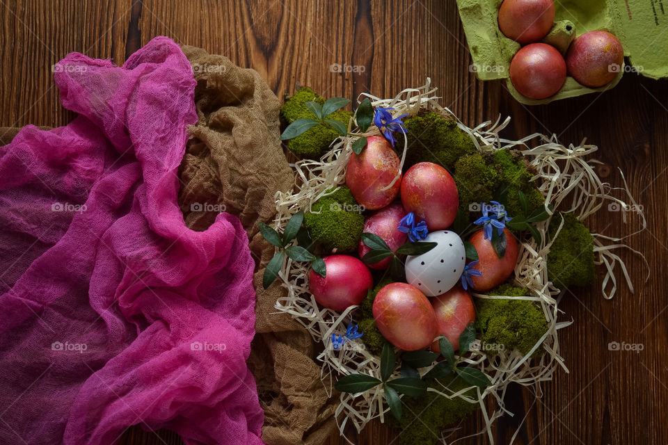 Easter eggs and love