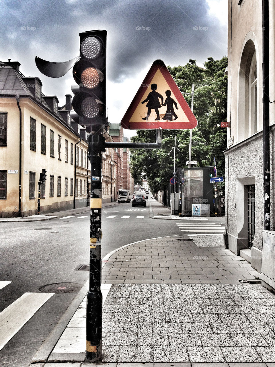 sky street sweden city by piaktw