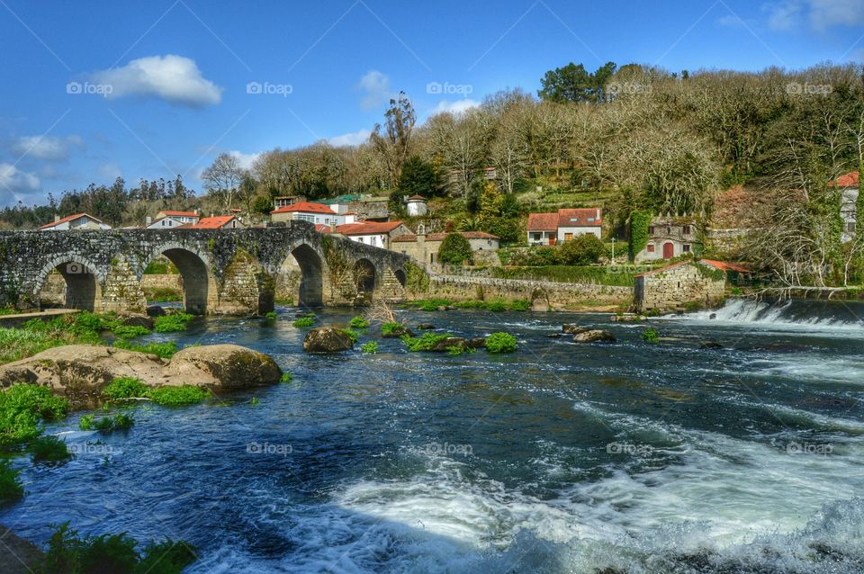 Bridge over river