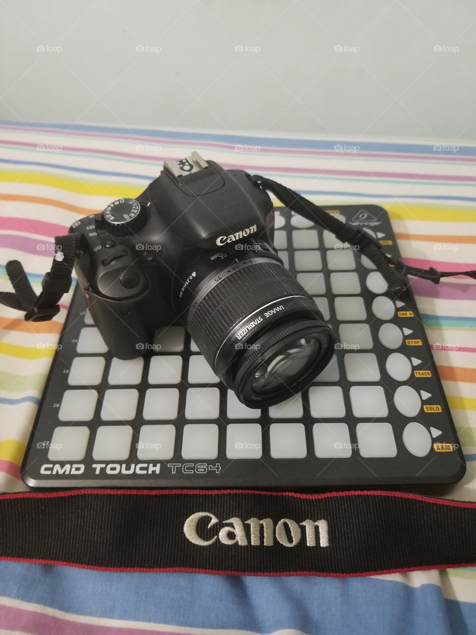 Canon Camera and Launchpad