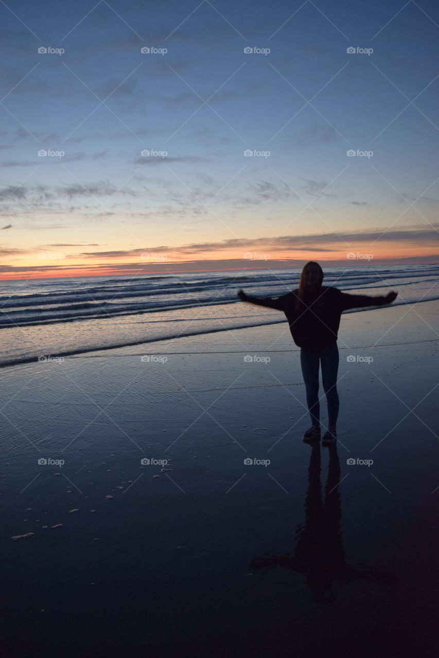 on the beach w/ a lot of energy a.k.a. gf