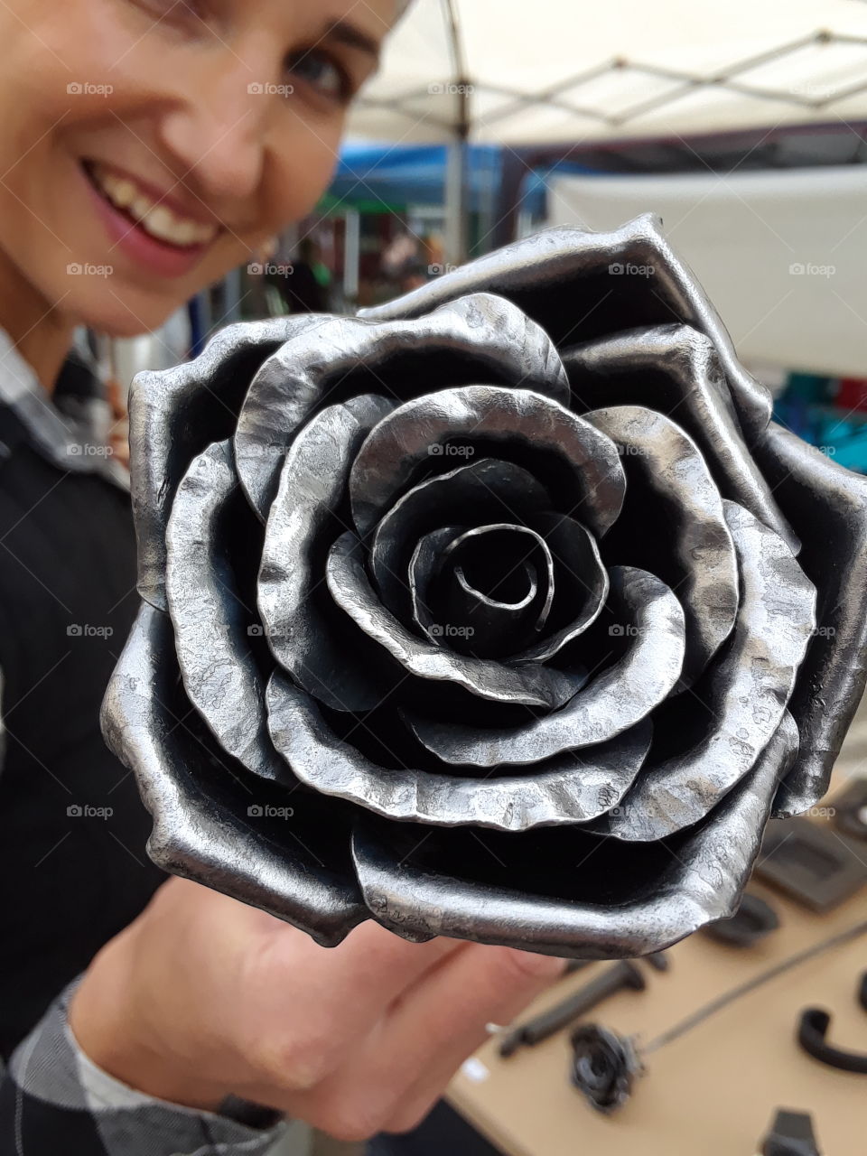 hand crafted flower