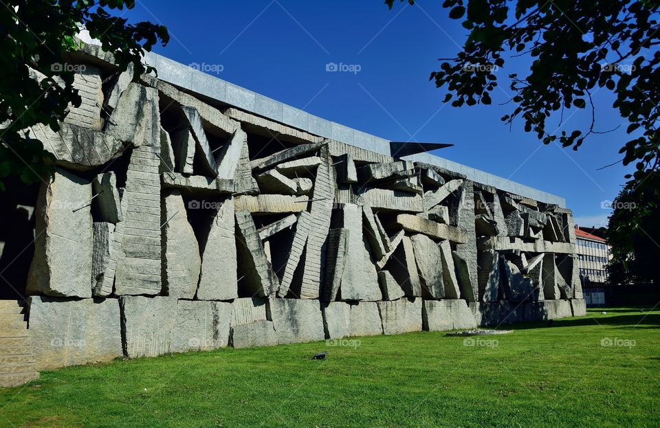 Edificio de la SGAE. Santiago de Compostela.