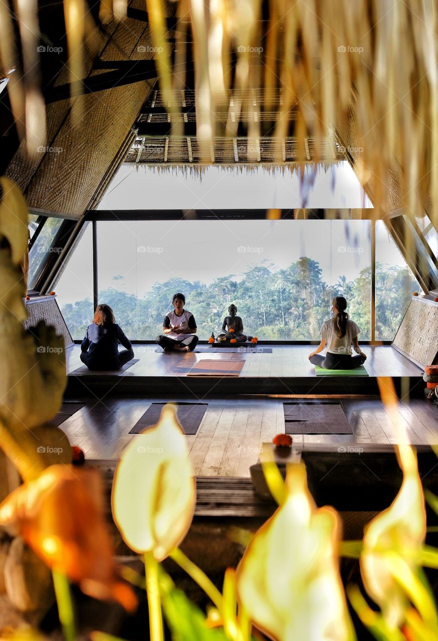 Stillness moment in Bali