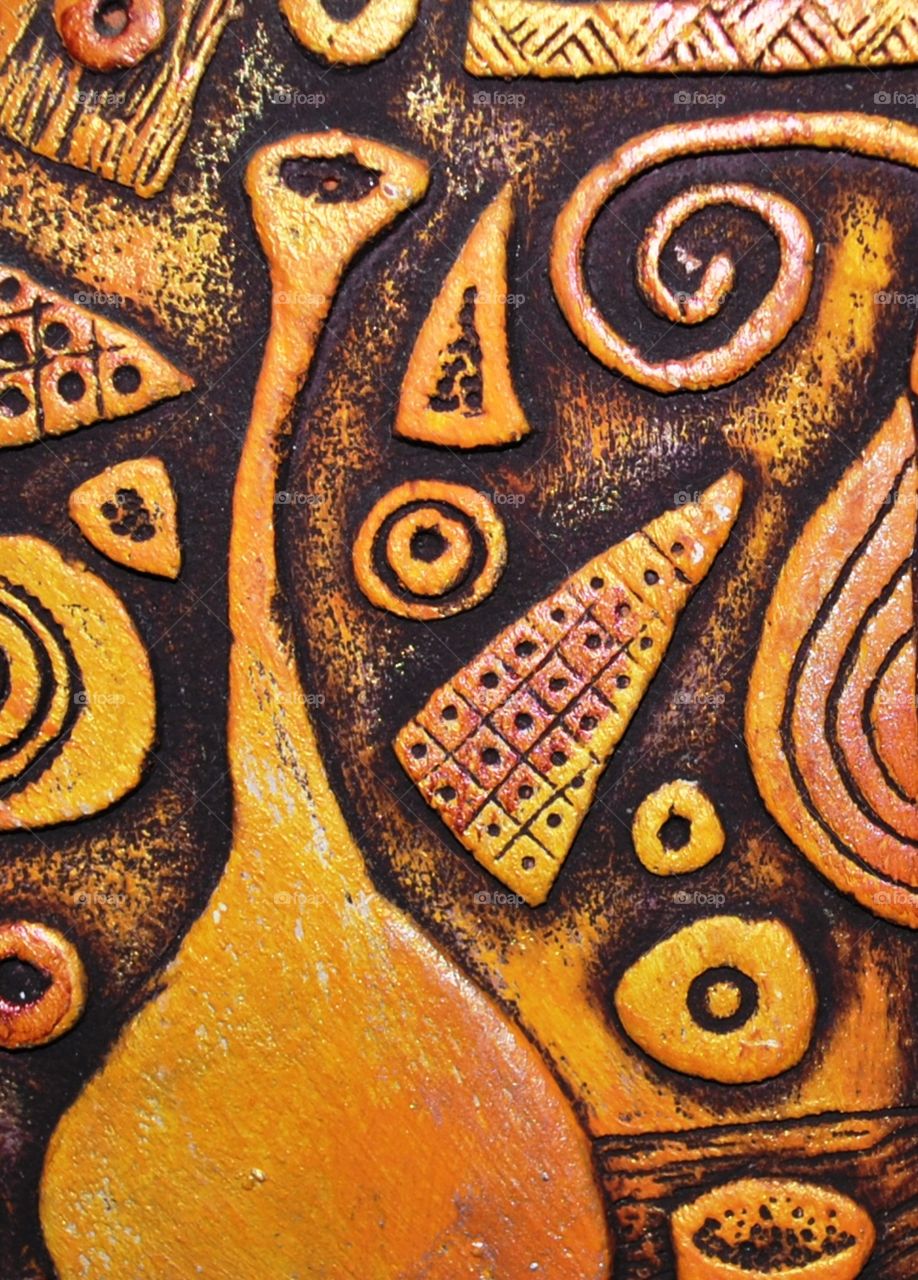 patterns on ceramics