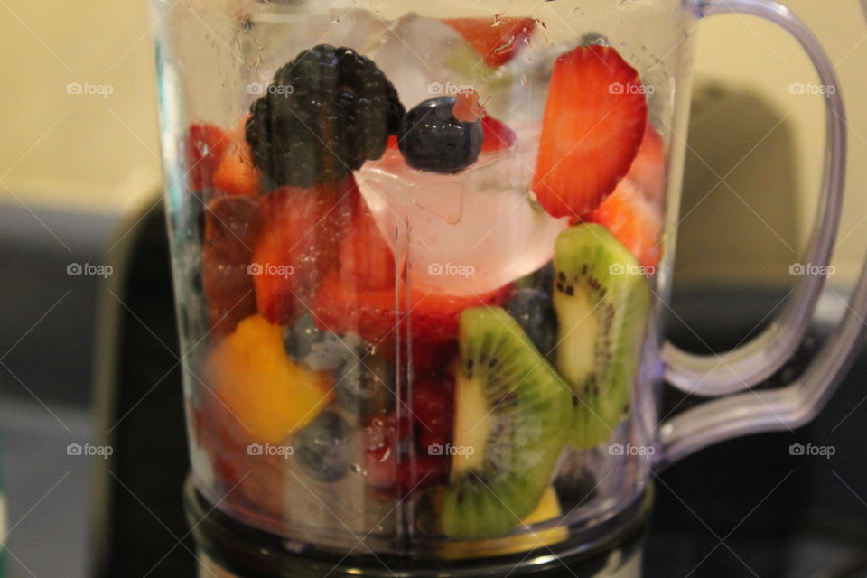 berries smoothie
