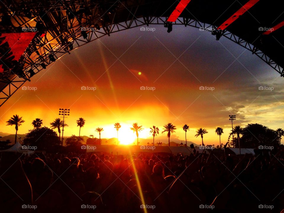 Coachella Sunset