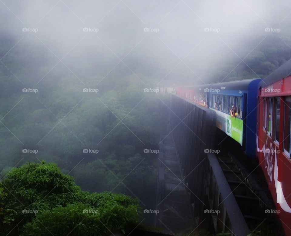 Traveling through the mist