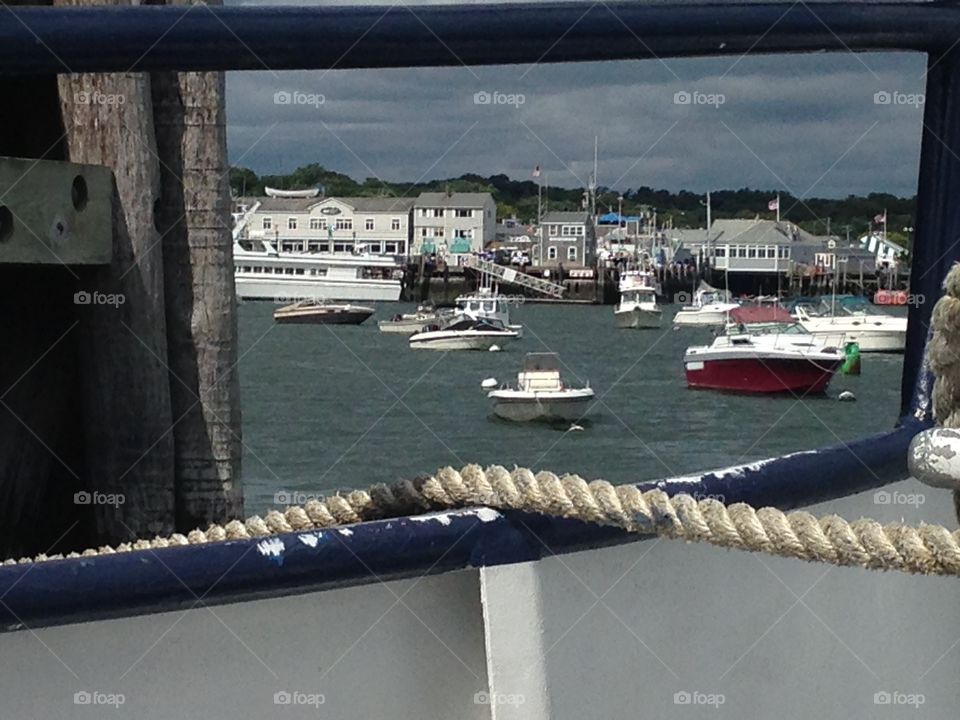 Plymouth Harbor Before Happy Hour 