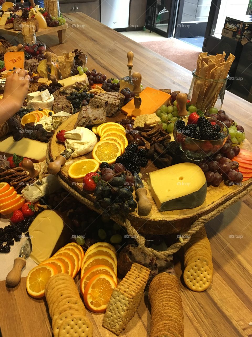 Cherries chocolate and raspberries blueberries pears raspberries strawberries play the delicious fresh food ready to serve ready to eat yummy scrumdiddlyumptious scrumdiddlyumptious