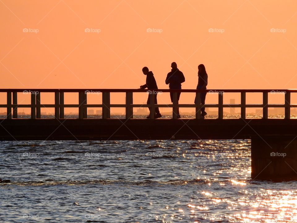 On the jetty