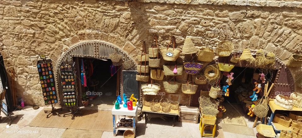 beautiful and ancient monument at essaouira city in Morocco.