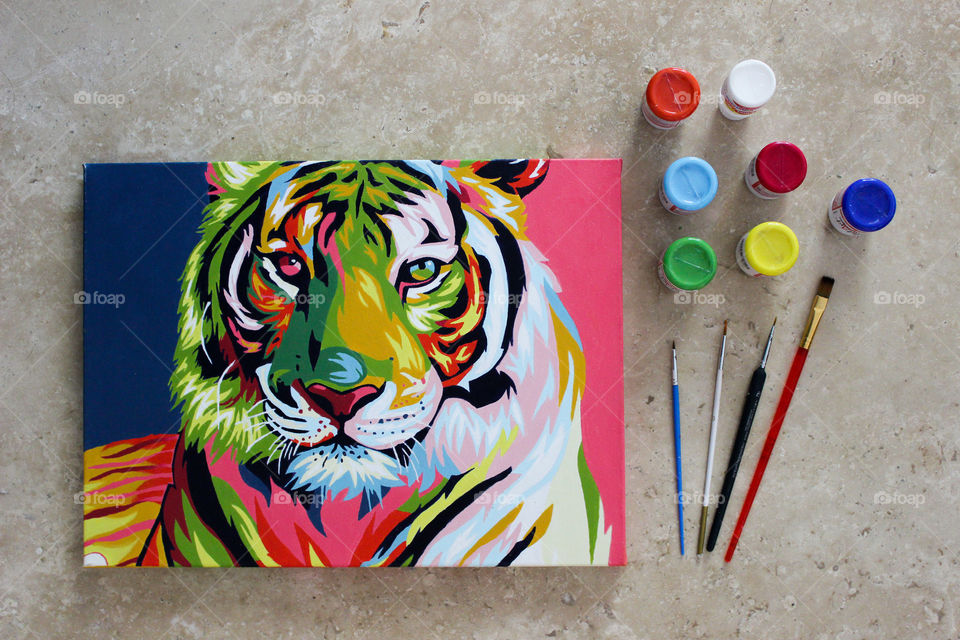 Tiger Painting