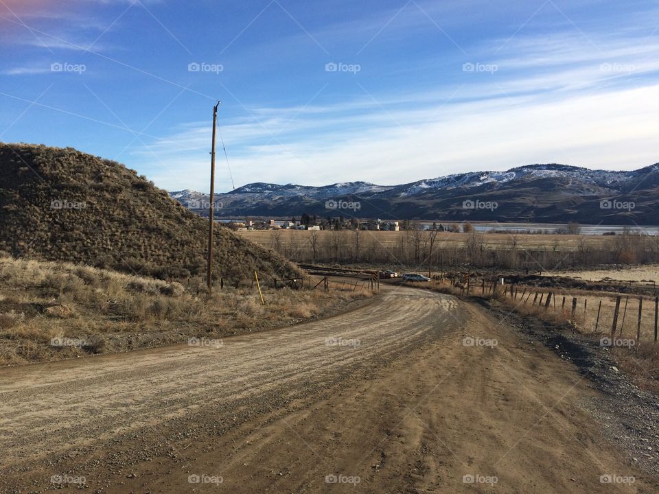 Driving down an abandoned road! 