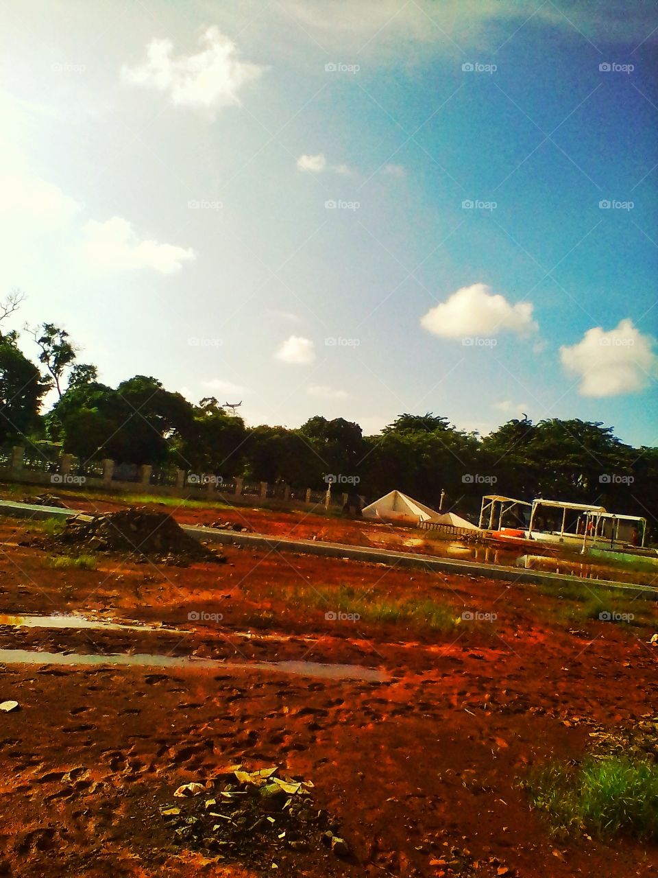 This place will be built a heroine tomb park is prepared for the final resting place of the heroes of the nation who have fallen