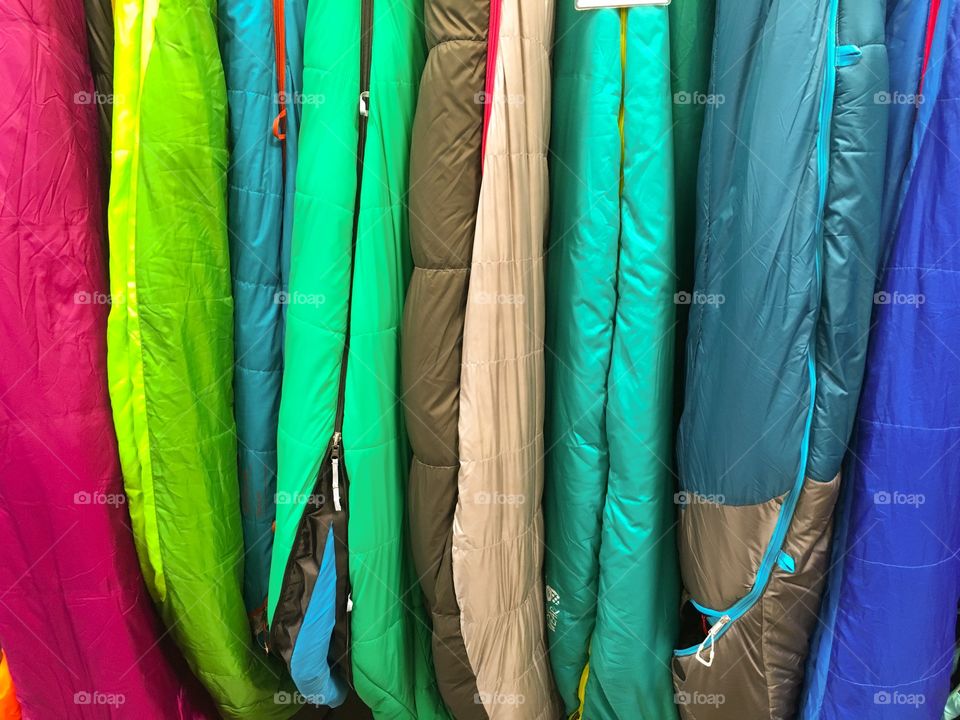 Colorful Sleeping bags