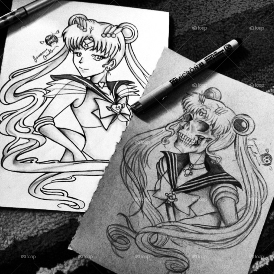 Sailor Moon Doodles
