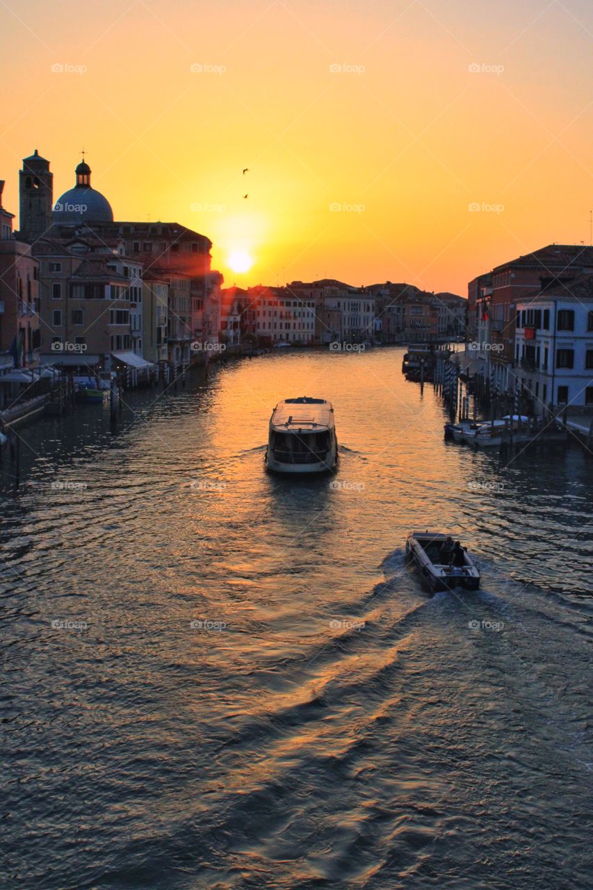 Sunrise in Venice