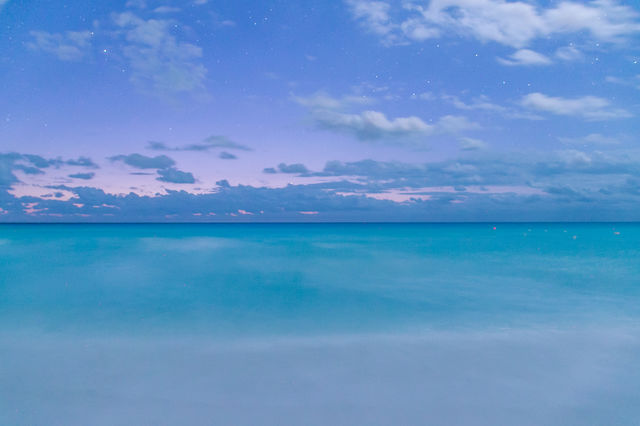 Hotel zone in Cancun Beach México