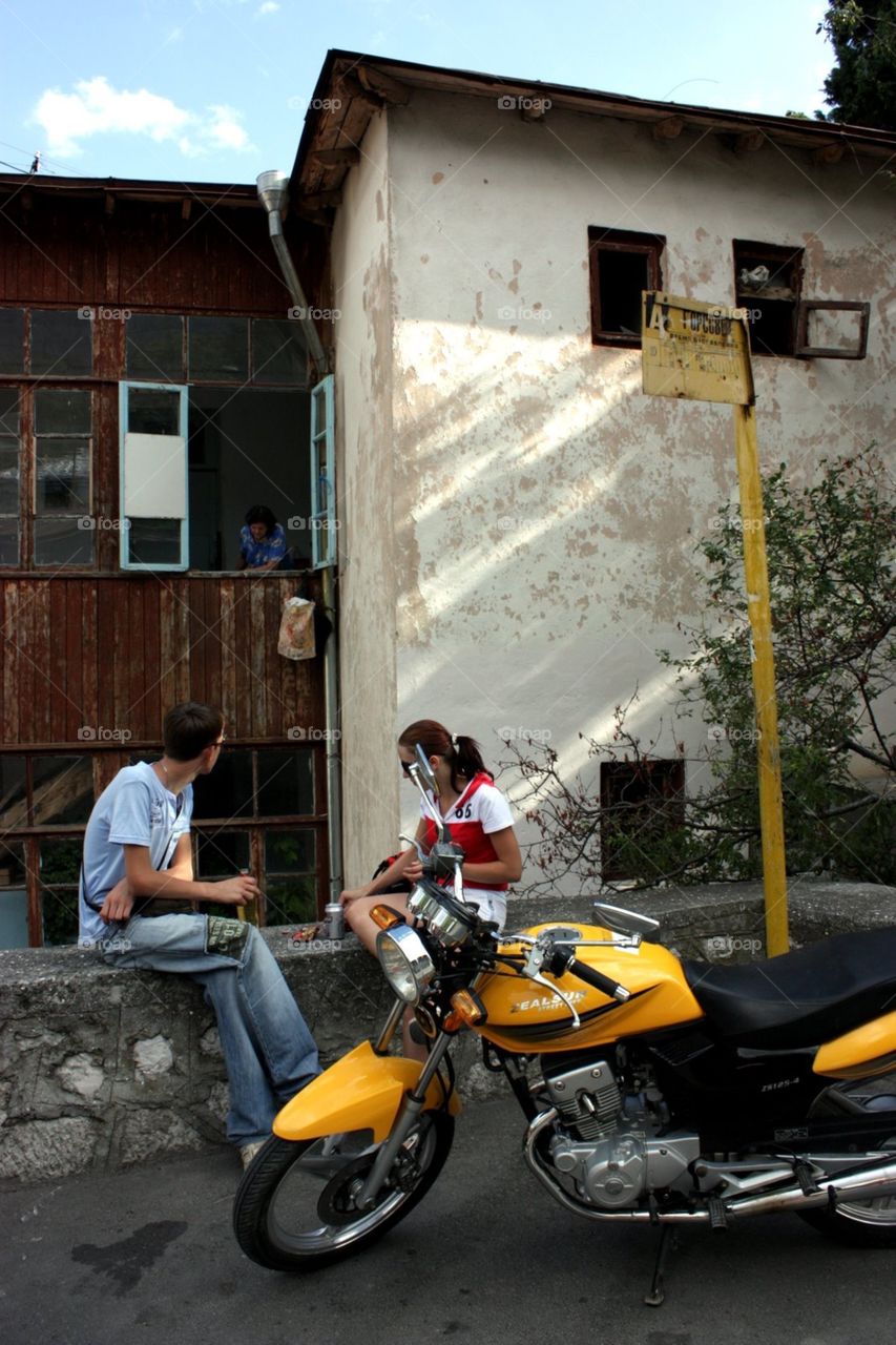 Street, People, Bike, Vehicle, City