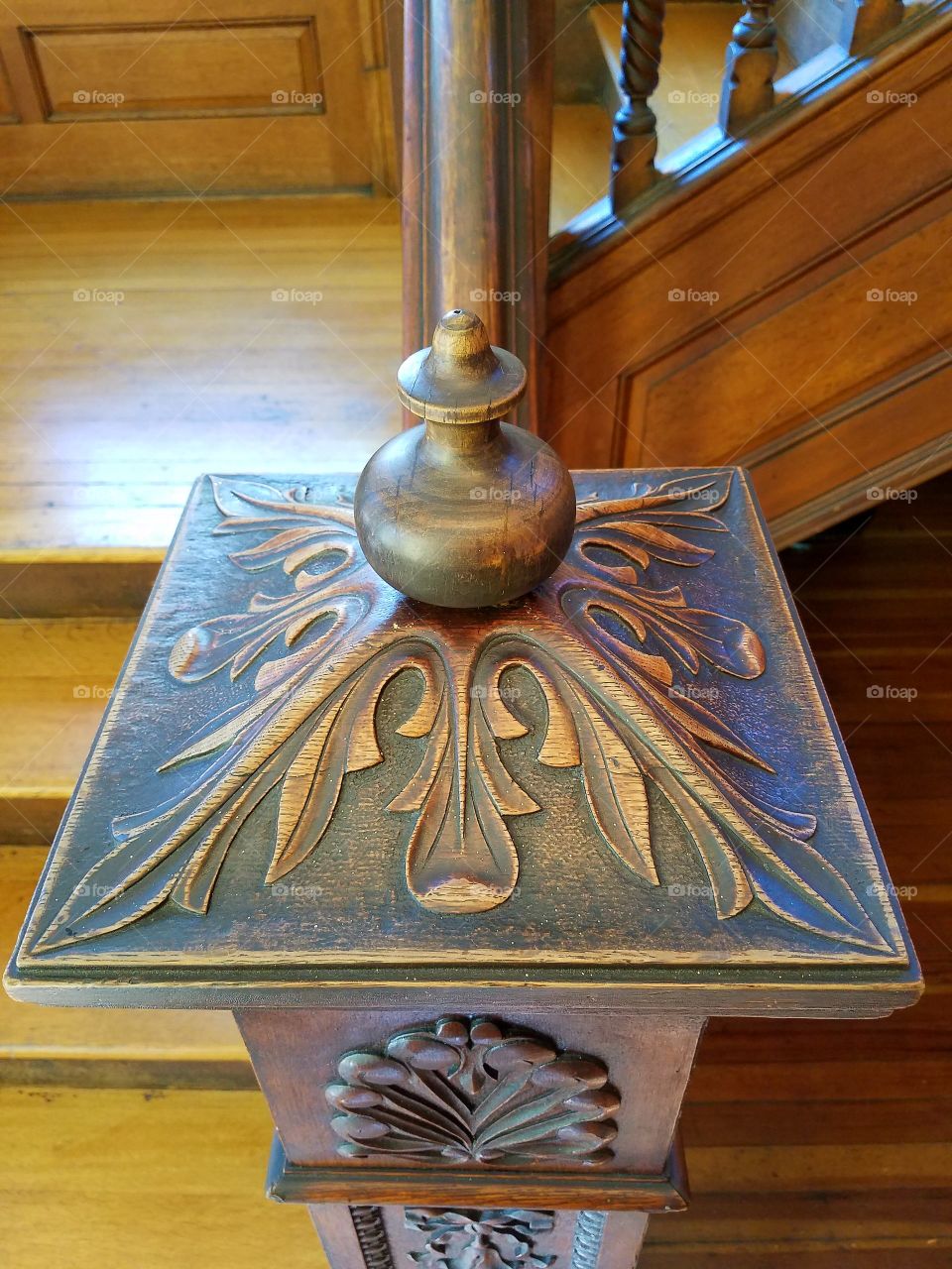 Period Staircase Art Deco Savannah, GA