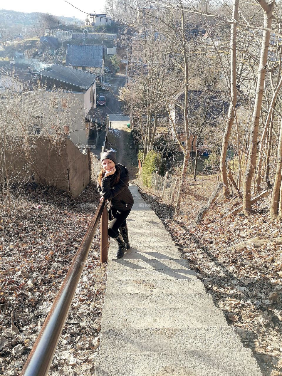 Laipteliais į viršų