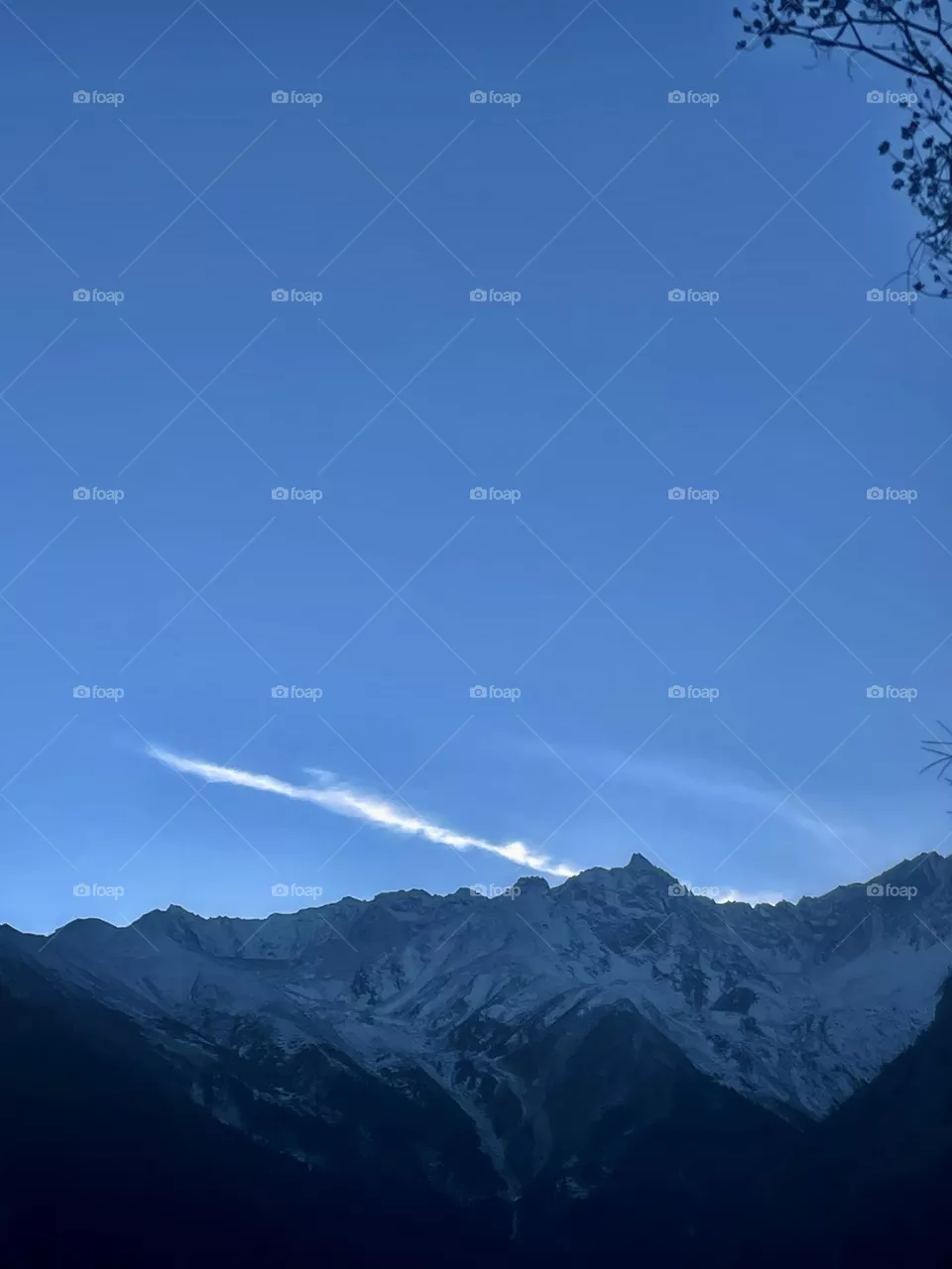 Sky on clouds 