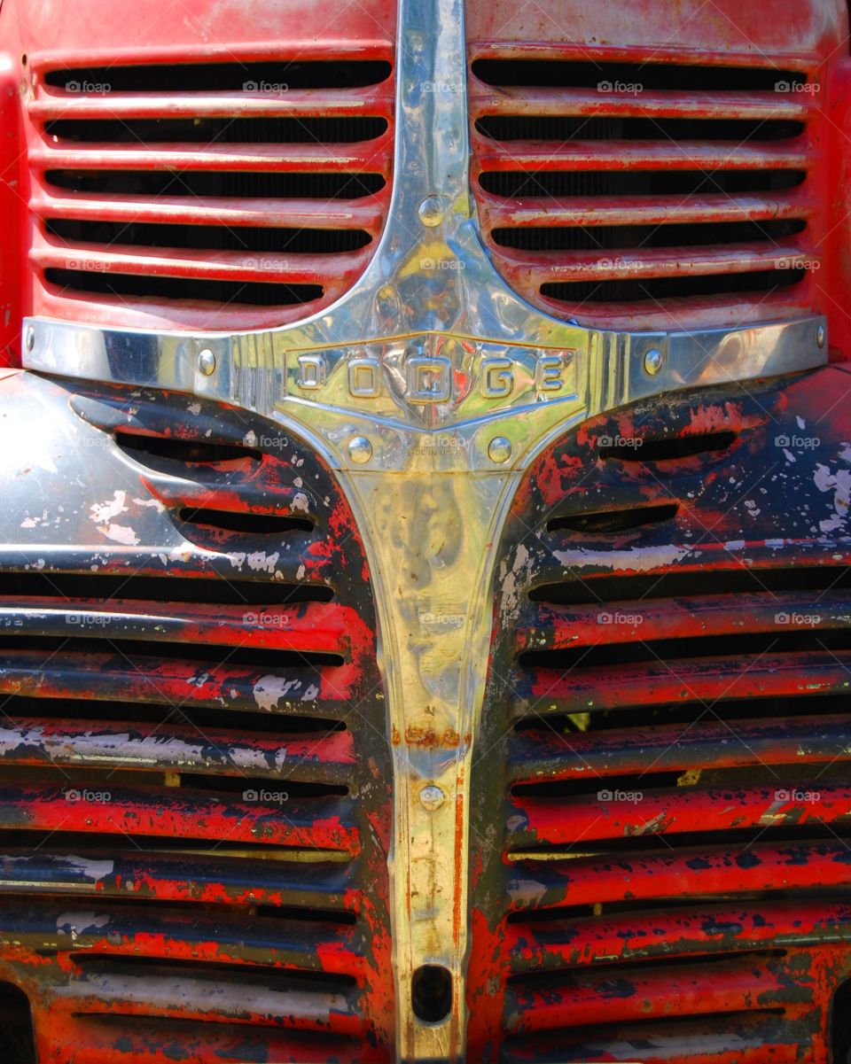 Old Dodge grill