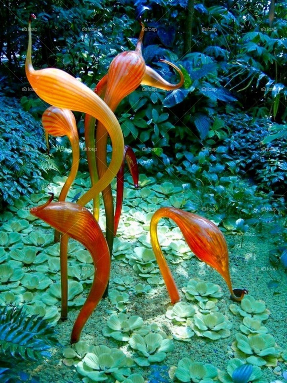 Garden Glass Art