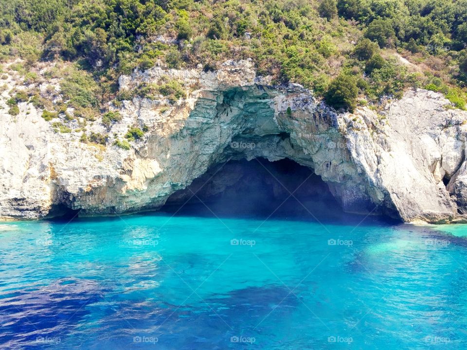 Blue Caves, Greece
