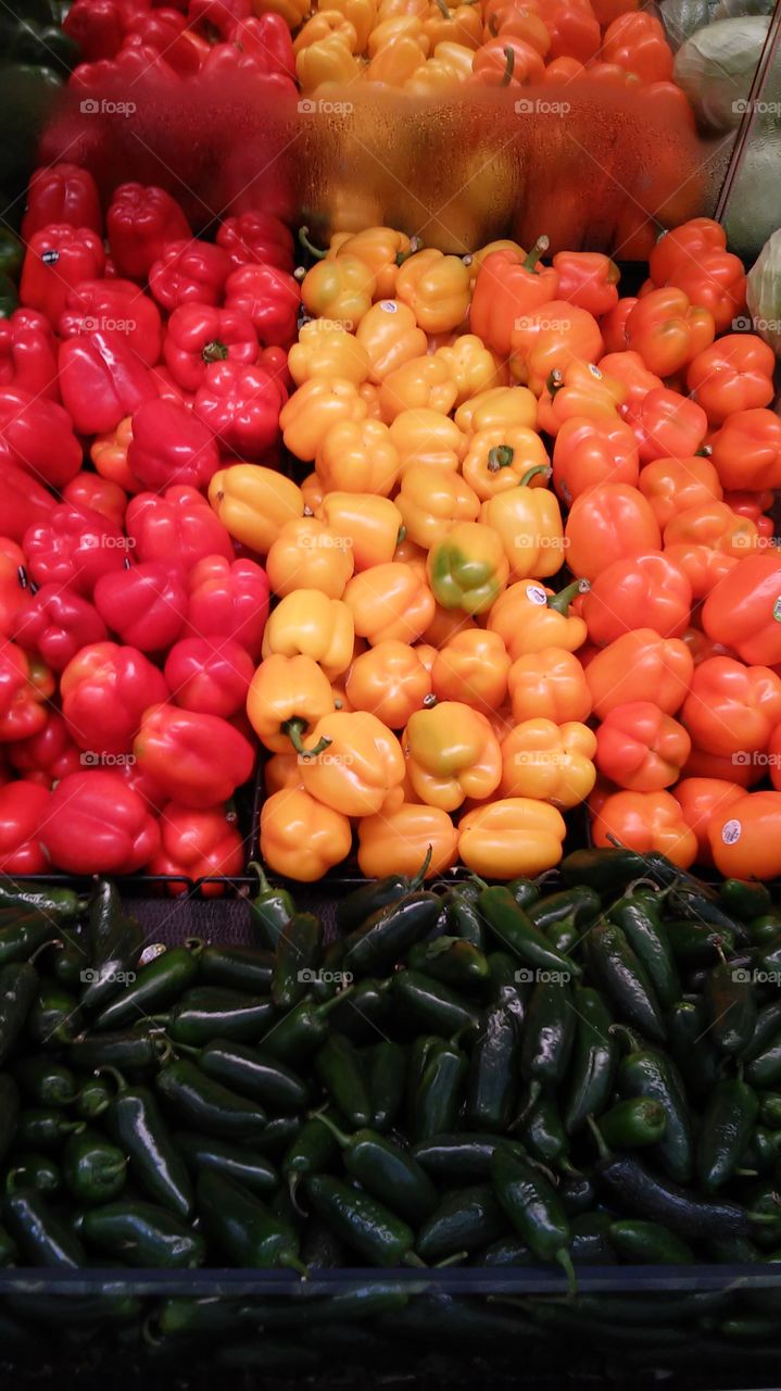 Peppers. Various peppers