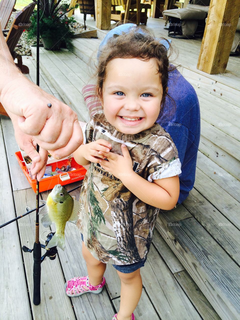 First time fishing
