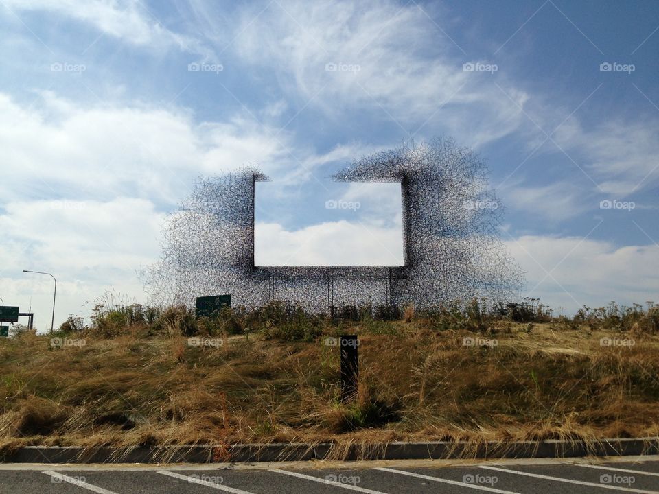 Empty billboard 