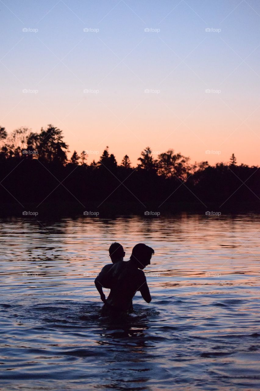 Summer Night Swimming 