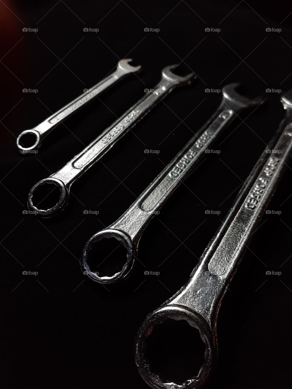 Metal tools for repair of machinery