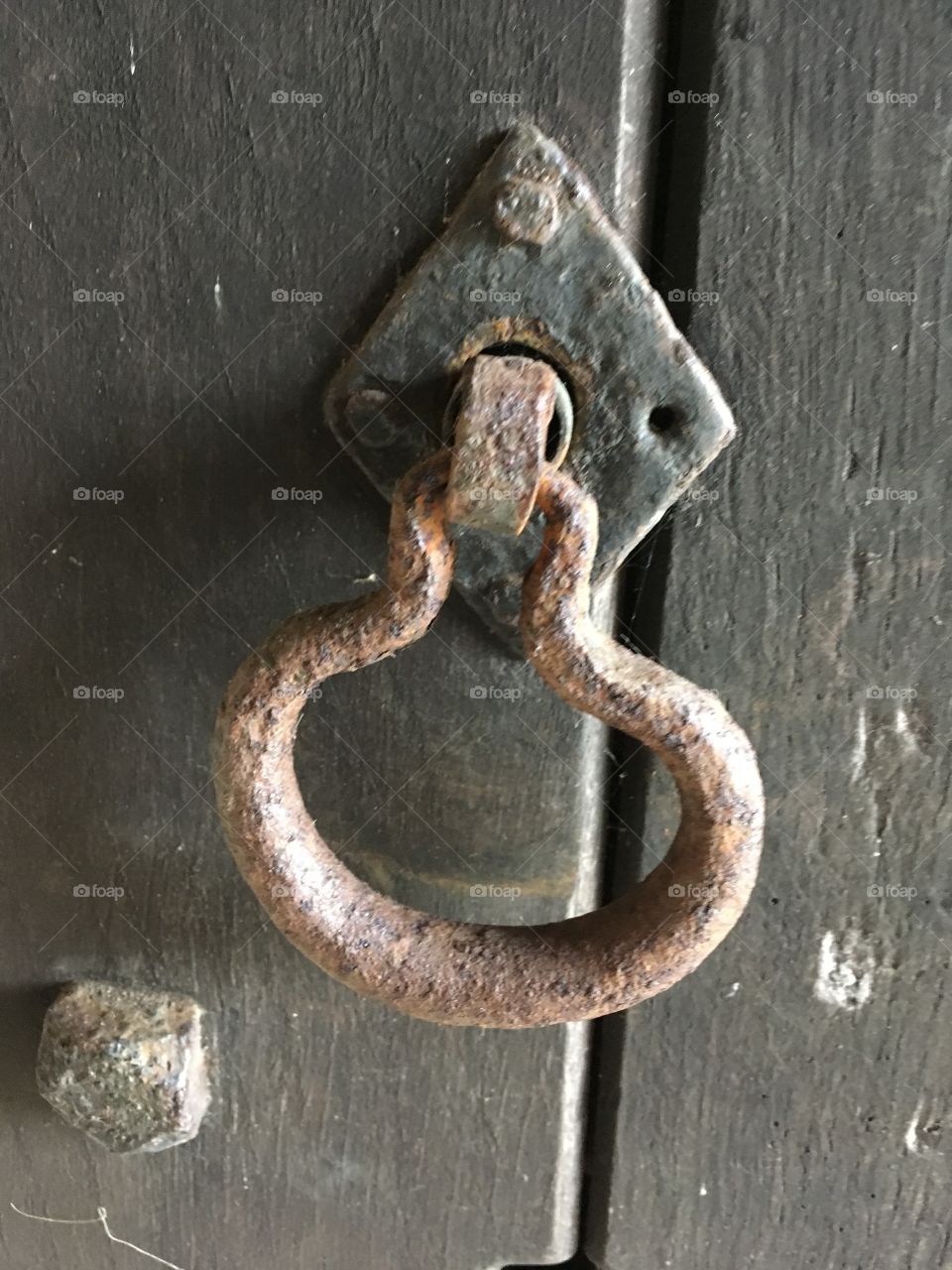 My first example of an attractive house door knocker.