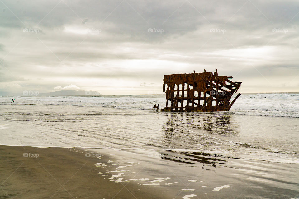 Skeleton of a ship