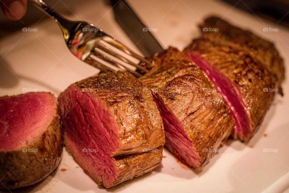 Delicious fried beef meals