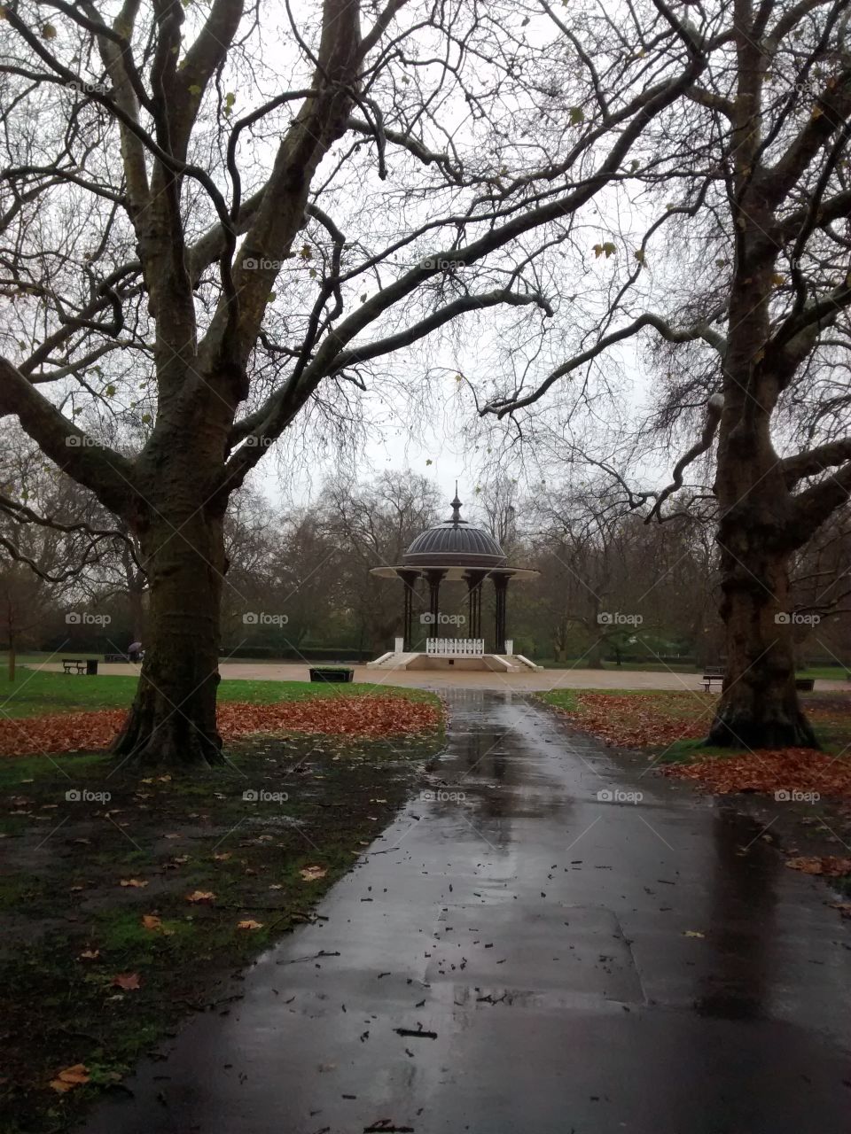 Bandstand in Autumn