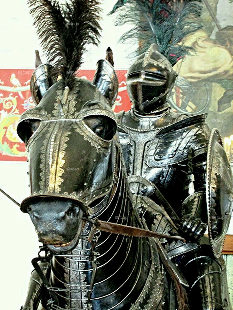 Knights armor. hermitage museum