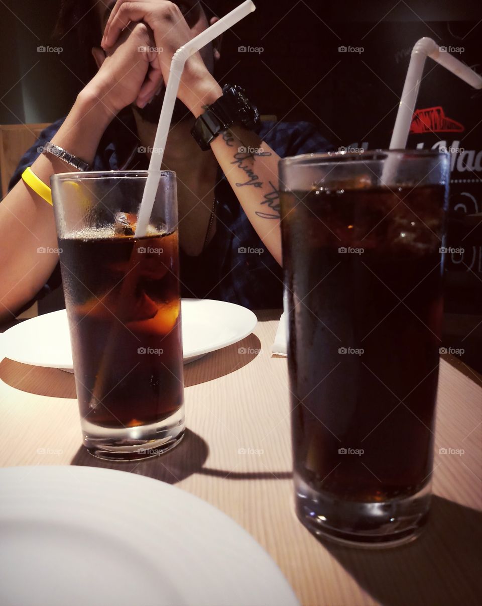 Drinking to relax 🤙