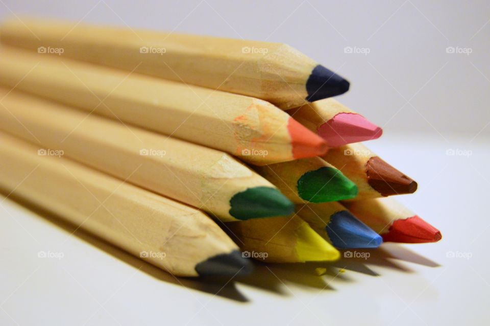 Coloring pencils