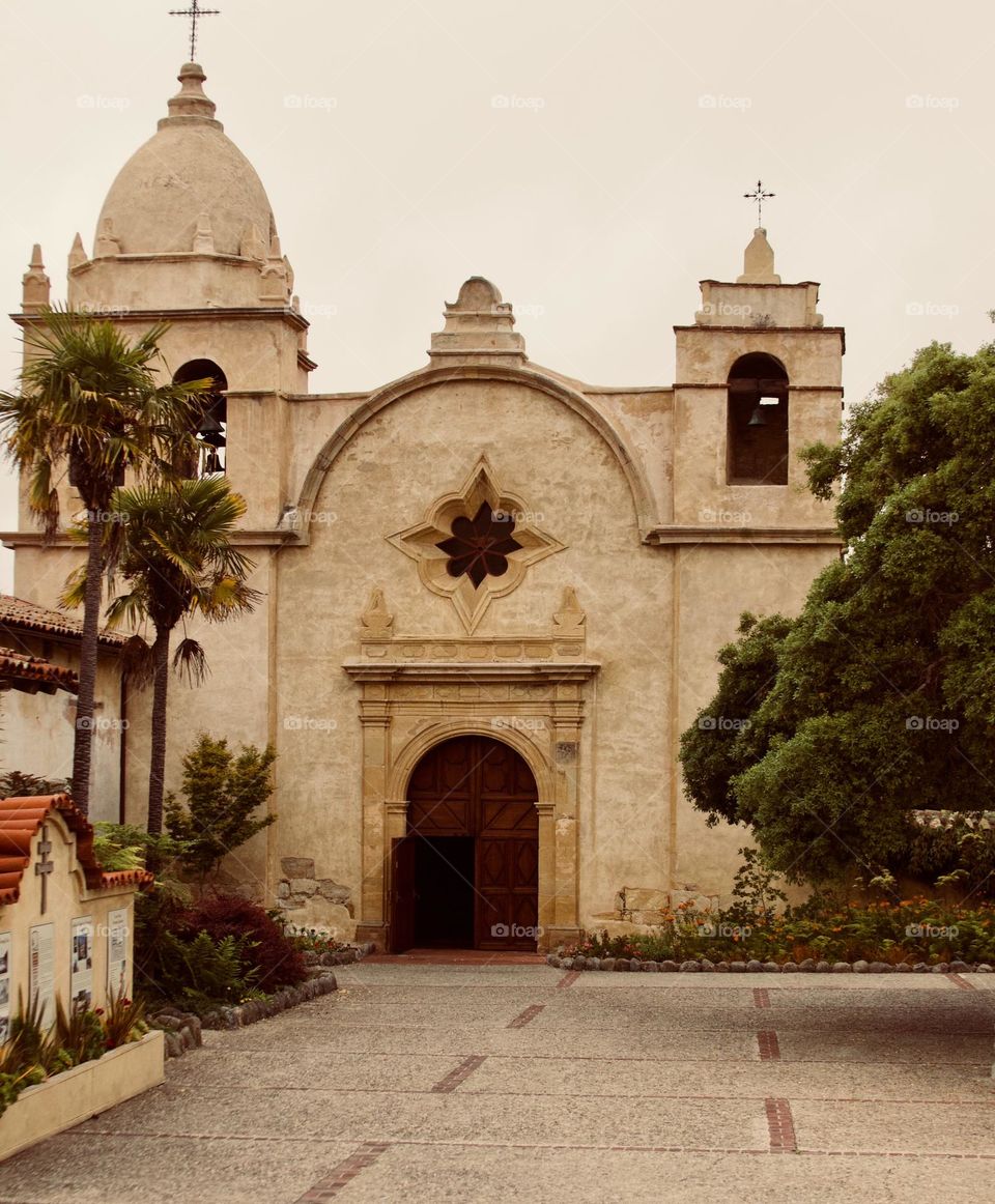 Carmel Mission Exterior