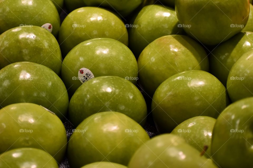 Green apples